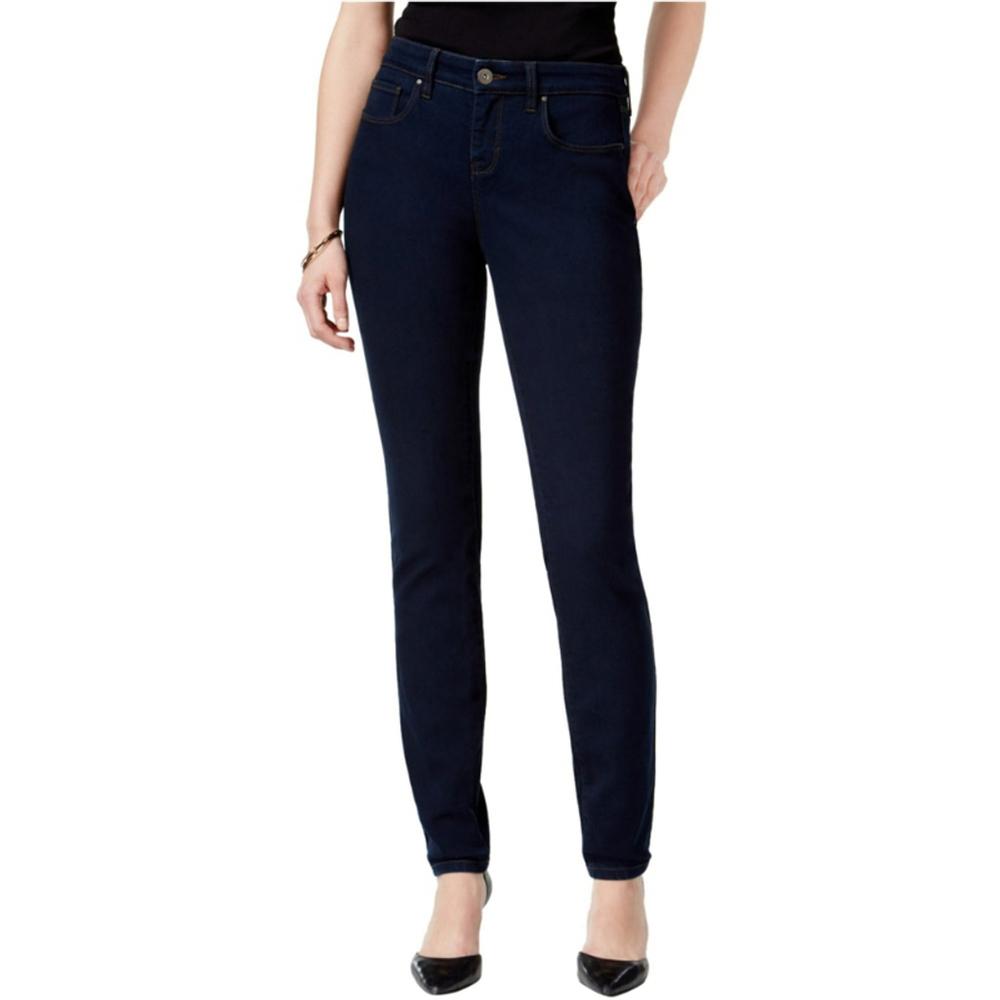 Style & Co. Women's Size 6L Curvy-Fit Blue Rinse Wash Mid-Rise Skinny Jeans NWT